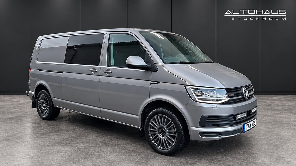 Volkswagen Transporter TwinCab 2.0 TDI 204hk DSG 4Motion 6-sits D-värm Moms