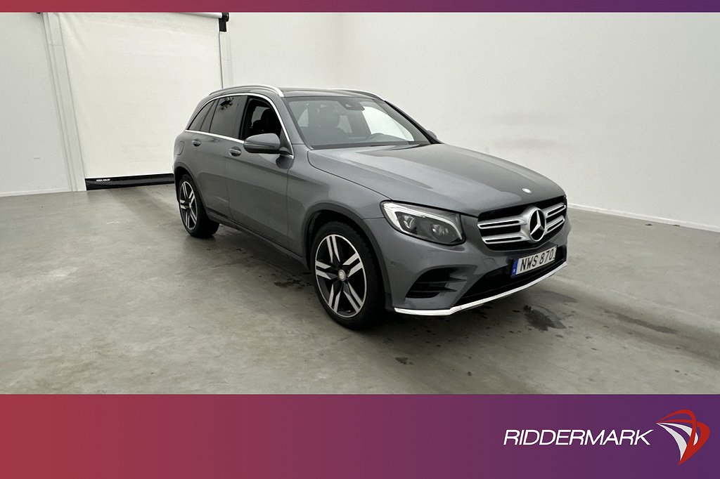 Mercedes-Benz GLC 220 d 4M 170hk AMG Pano Kamera Navi Drag