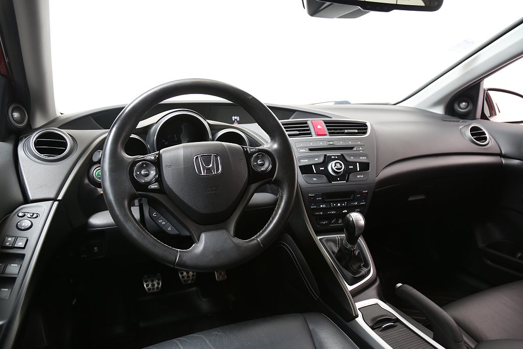 Honda Civic Tourer 1,6 i-DTEC Executive Skinn Kamera Värmare Drag 2014
