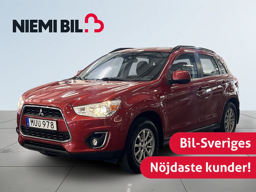 Mitsubishi ASX 1.6 MIVEC ClearTec City Plus S&V-hjul/Farthållare/USB