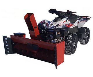 4-hjuling -- Snöslunga ATV/UTV 165 Pro 15hk inkl. monteringsram