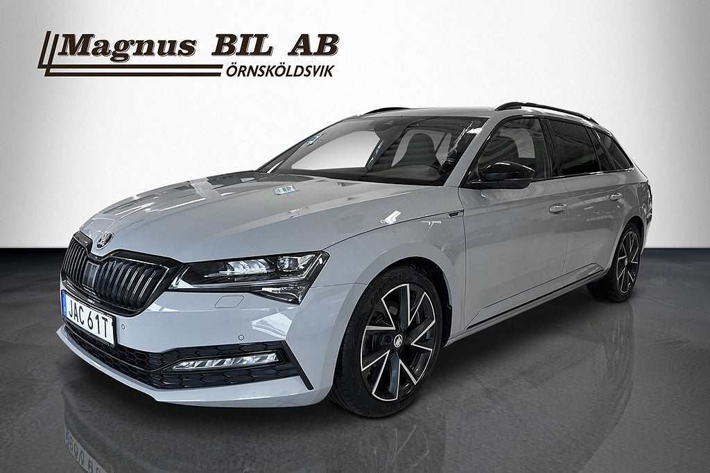 Skoda Superb Kombi 2.0 TDI 4x4 Business Sportline Drag Värmare Kamer