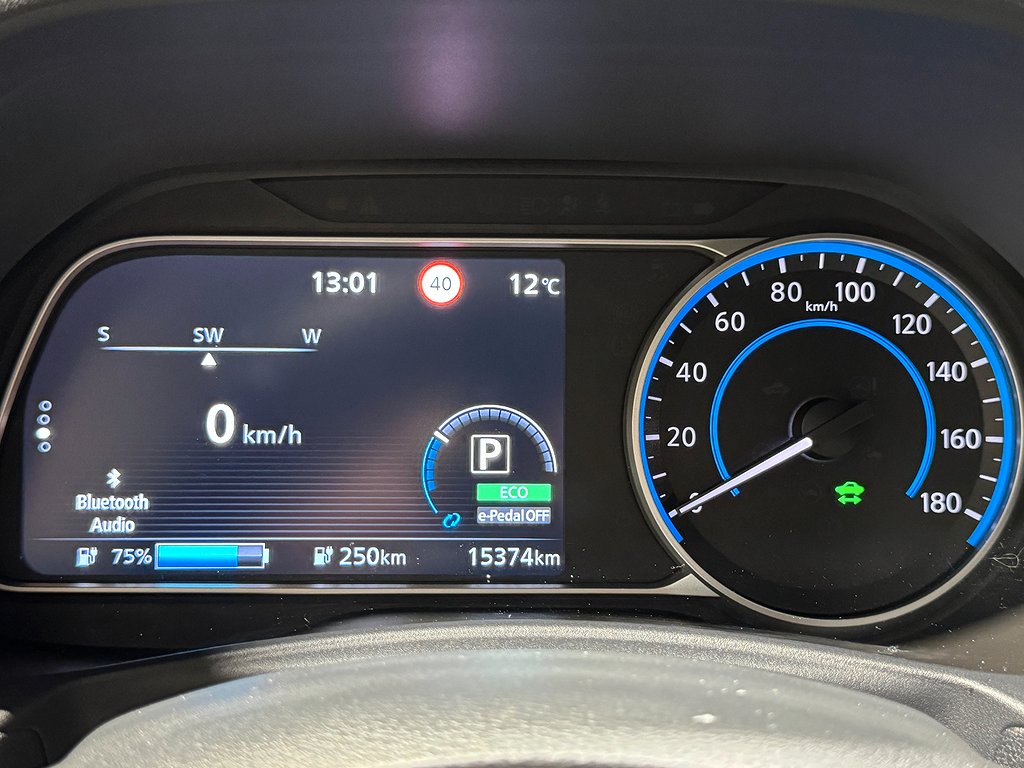 Nissan Leaf e+ Tekna 59 kWh | Navi | Backkamera | Moms | 2023