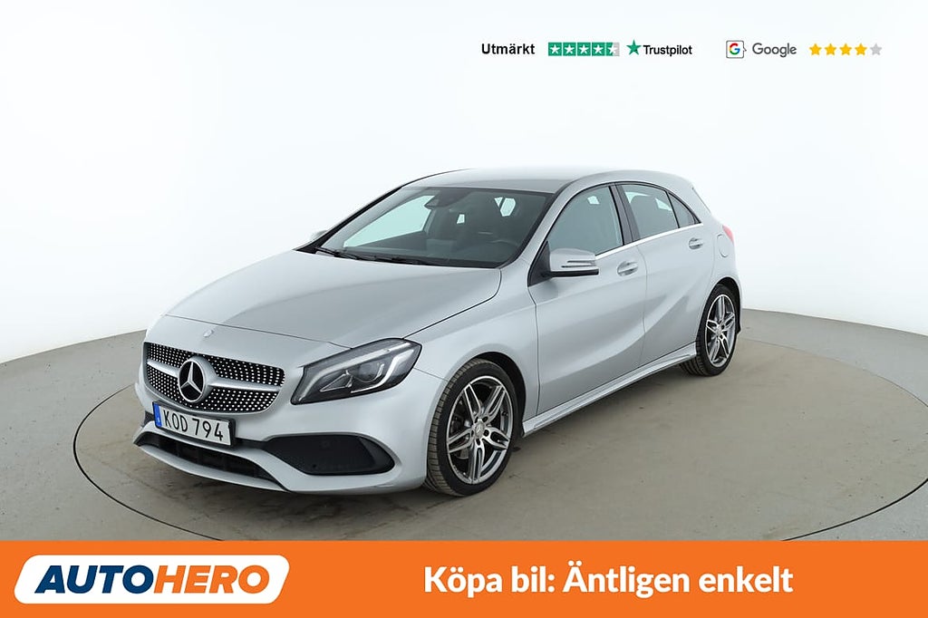 Mercedes-Benz A 180 AMG Sport / GPS, Värmare, Bluetooth