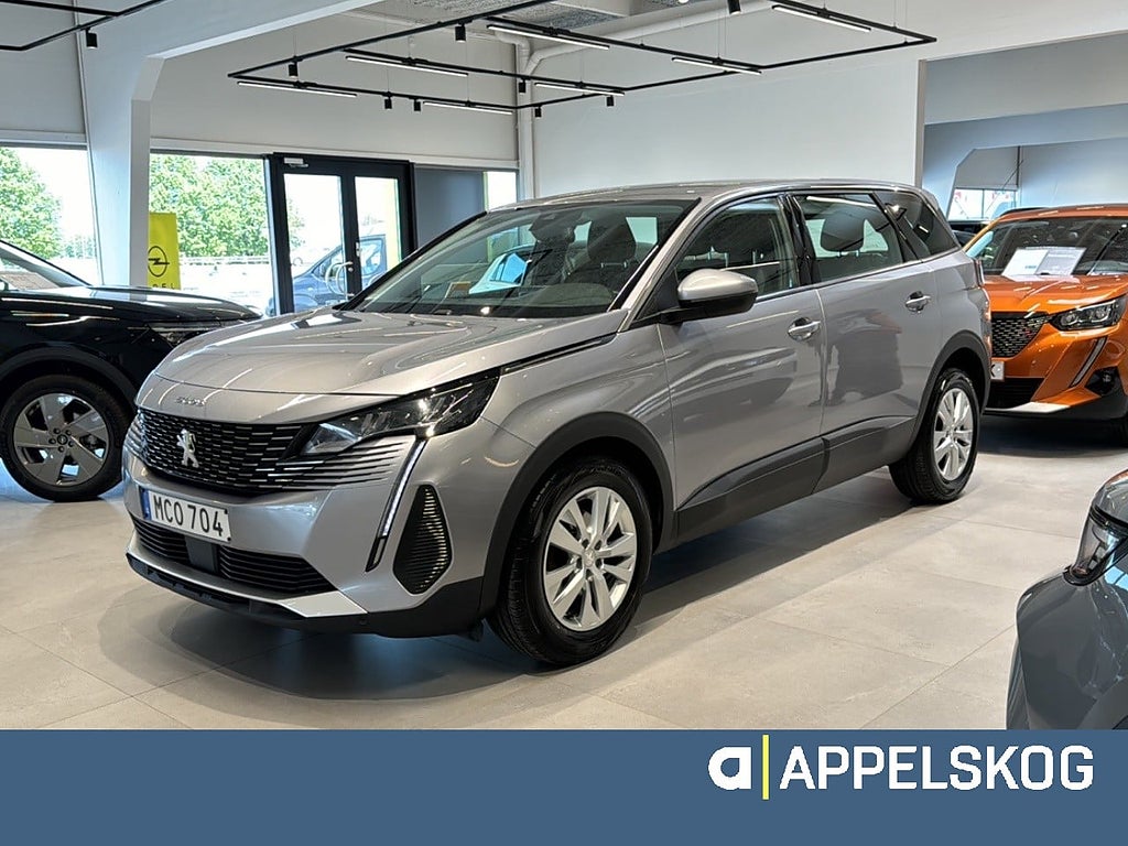 Peugeot 5008 1.2 Active PT 130hk 7-sits |RÄNTA 3,99%|V-HJUL INGÅR|