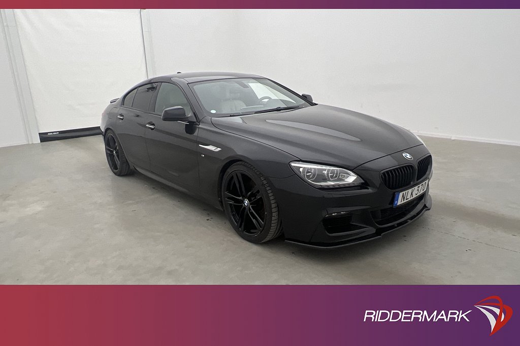 BMW 640 i xDrive Gran Coupé 320hk M Sport HiFi Navi Komfort