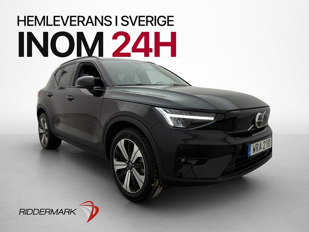 Volvo XC40 Recharge 231hk Plus Edition Drag BLIS Carplay