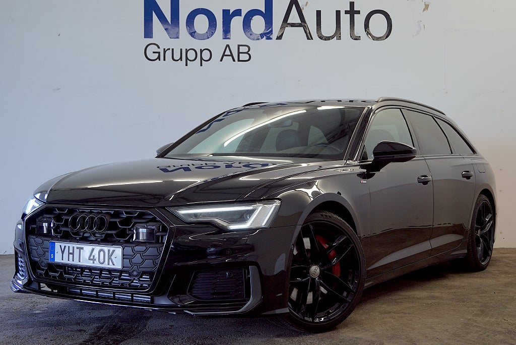 Audi A6 55TFSIE QUATTRO 367HK S-LINE DRAG COCKPIT NAVI MOMS/VAT