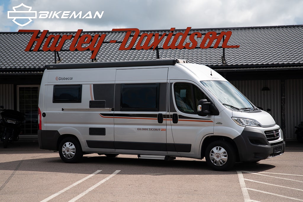 Globecar Pössl Globescout Plus  ENDAST 1 ÄGARE!  LÅGA MIL!