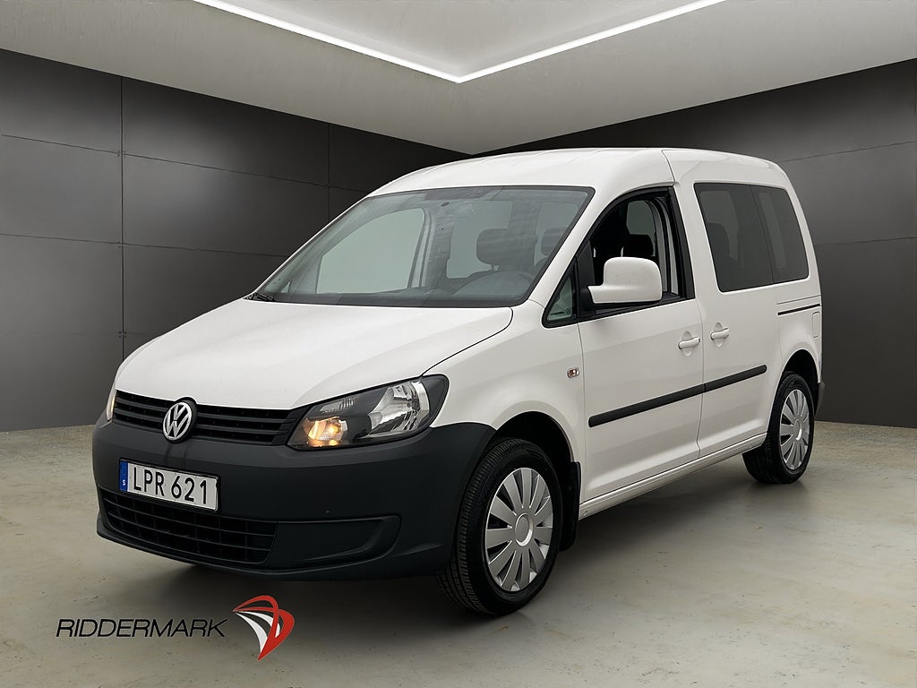 Volkswagen Caddy Life Värmare Drag PDC Farthållare 5-Sits
