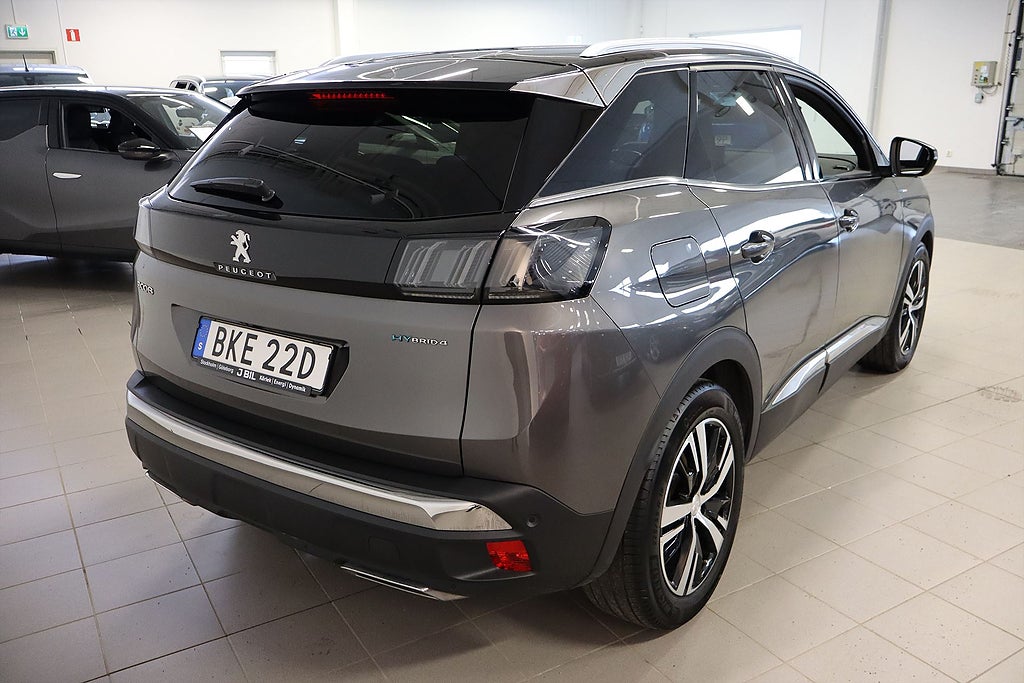 Bild på Peugeot 3008 GT HYBRID4 300hk Aut AWD - B-KAMERA
