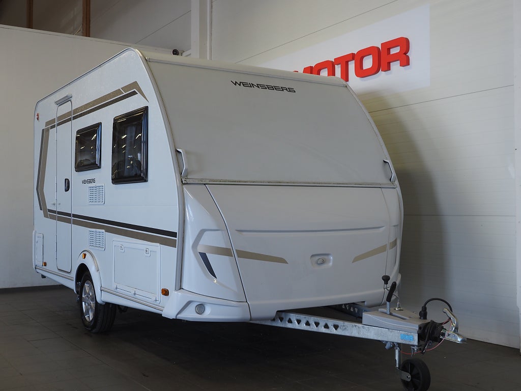 Weinsberg CaraOne 390 QD Golvvärme I Elpatron I 1100kg