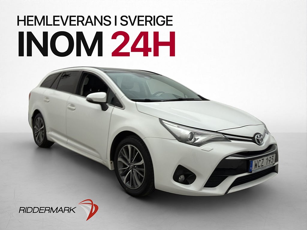 Toyota Avensis 1.8 147hk Active Plus Kamera Pano Bluetooth