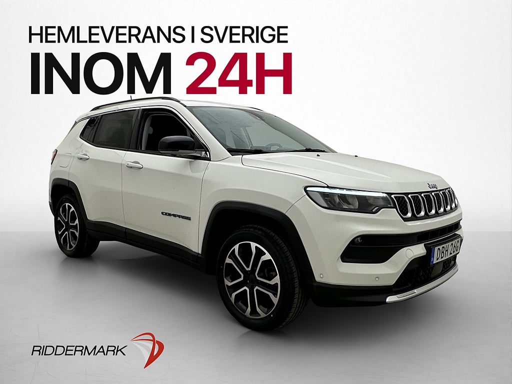 Jeep Compass 4xe 190hk Cockpit 360° Dragkrok CarPlay