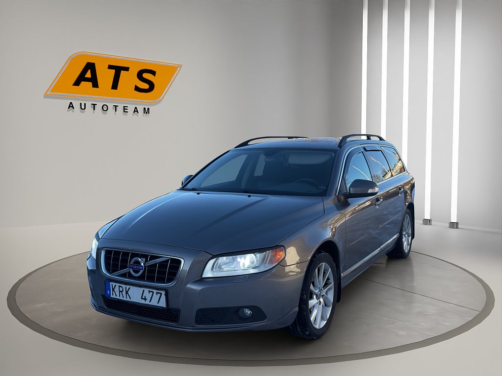 Volvo V70 D3 Geartronic Momentum/Skinn/Dragkrok/Ny Besiktad