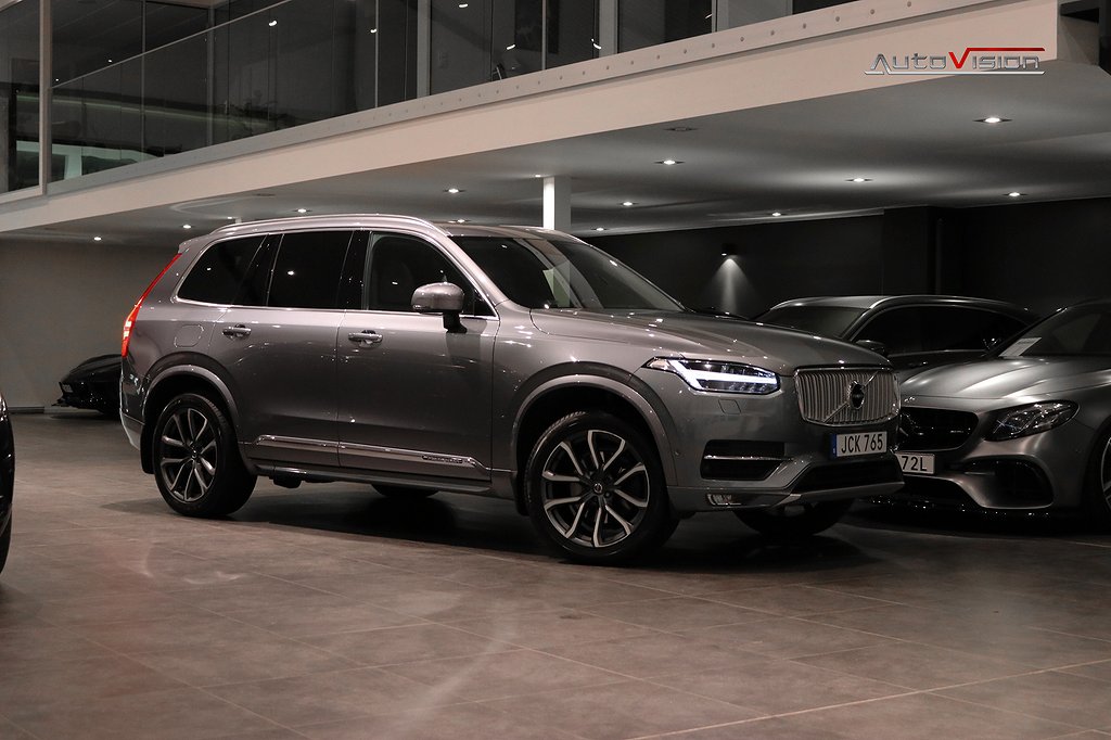 Volvo XC90 D5 AWD 225hk Inscription | PANO | HUD | 7sit | 20"