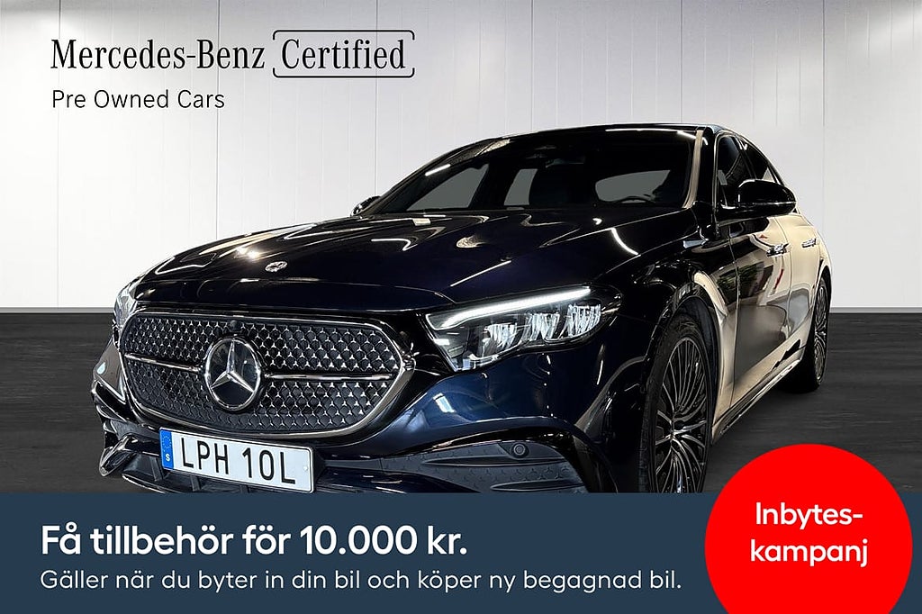 Mercedes-Benz E220d E 220d 4MATIC AMG Dragkrok Värmare