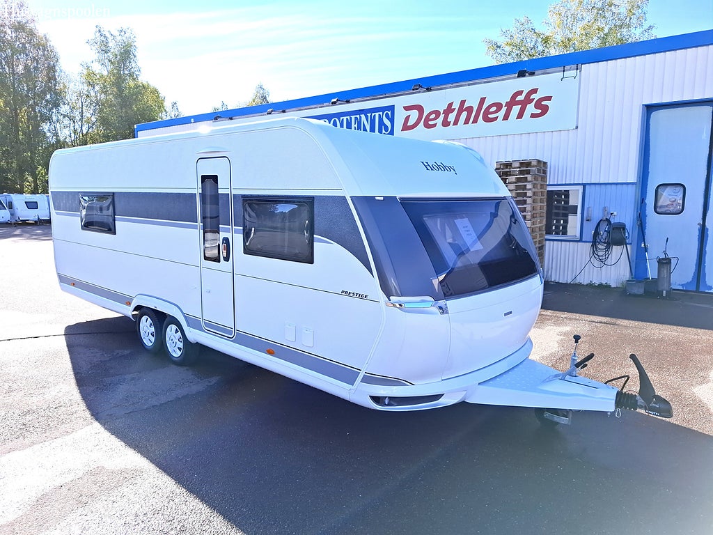 Hobby 660 WFC Prestige NY, Dubbelbädd, Alde, Ugn