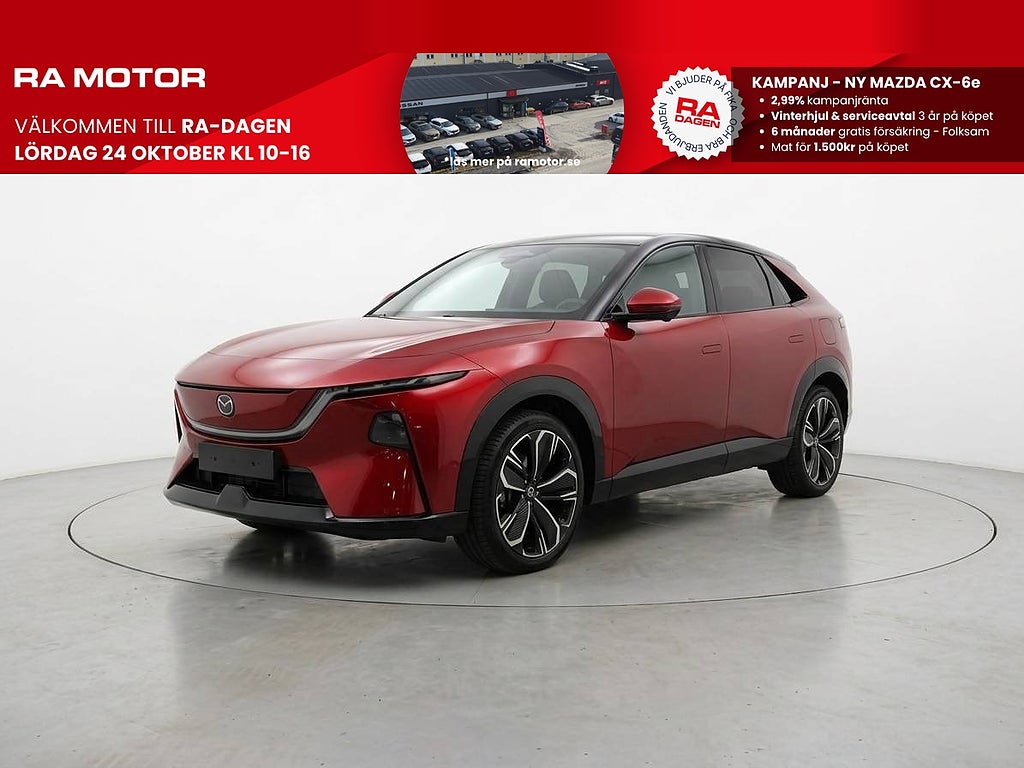 Mazda CX-6e Takumi 78kwh | Vinterhjul & Service INGÅR | 3,99% ränta 2026