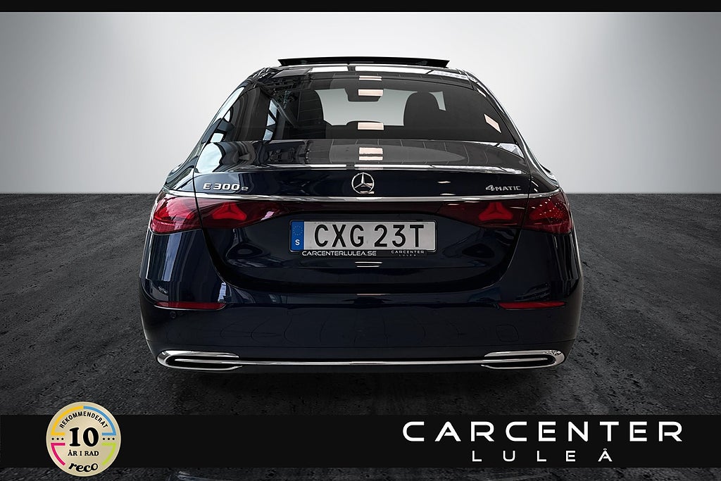 Mercedes-Benz E 300 e 4M 9G-Tron Exclusive Superscreen/Burmester (SÅLD)