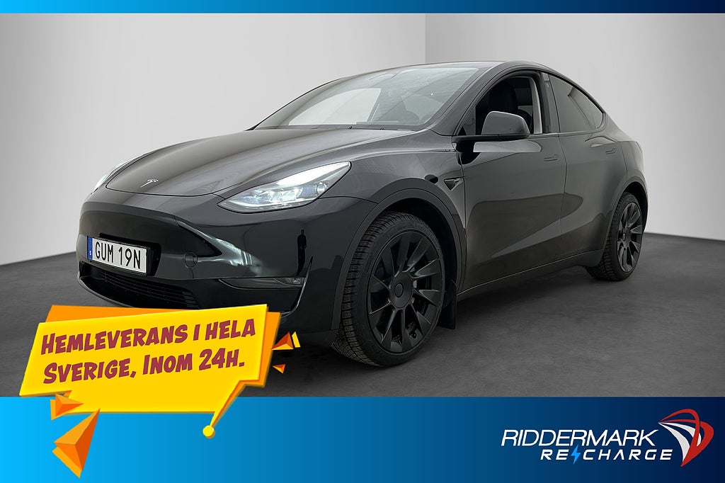 Tesla Model Y Long Range AWD Uppgraderad AP Drag MOMS