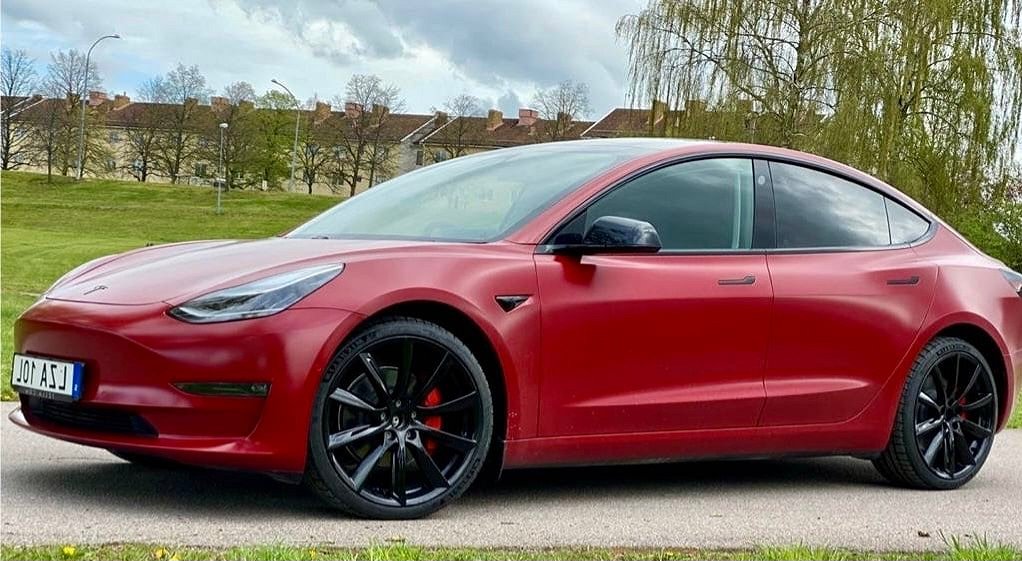 Tesla Model 3 Long Range AWD PPF CHROME DELETE FSD 20" DRAG