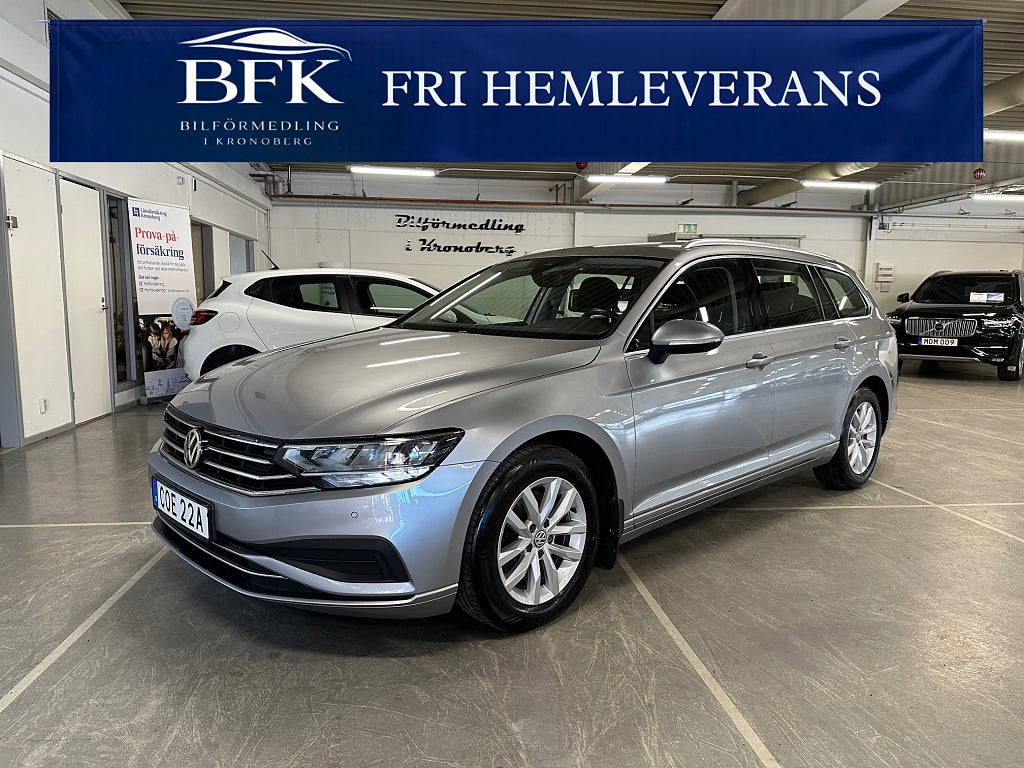 Volkswagen Passat Sportscombi 1.5 TSI Värmare Navi Adaptiv Drag Kamera