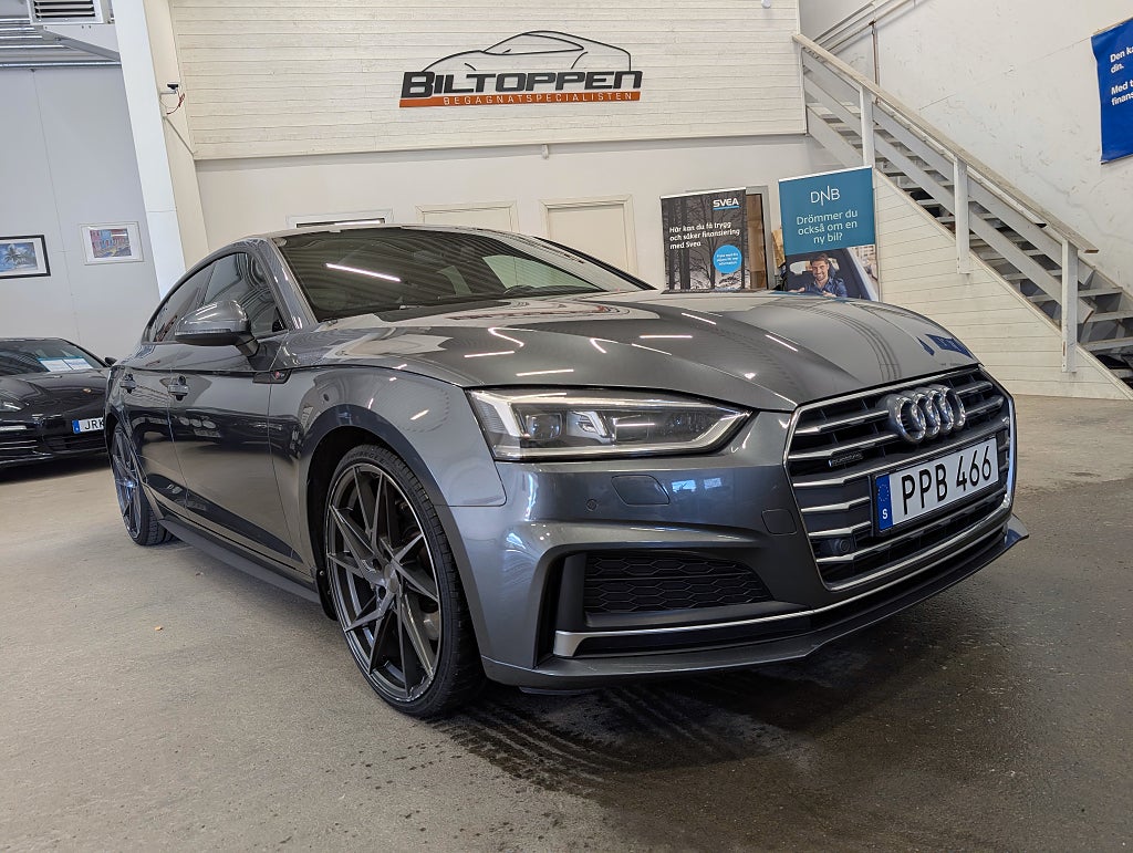 Audi A5 2.0 TFSI Quattro S Tronic, S line / Cockpit / P-sensor
