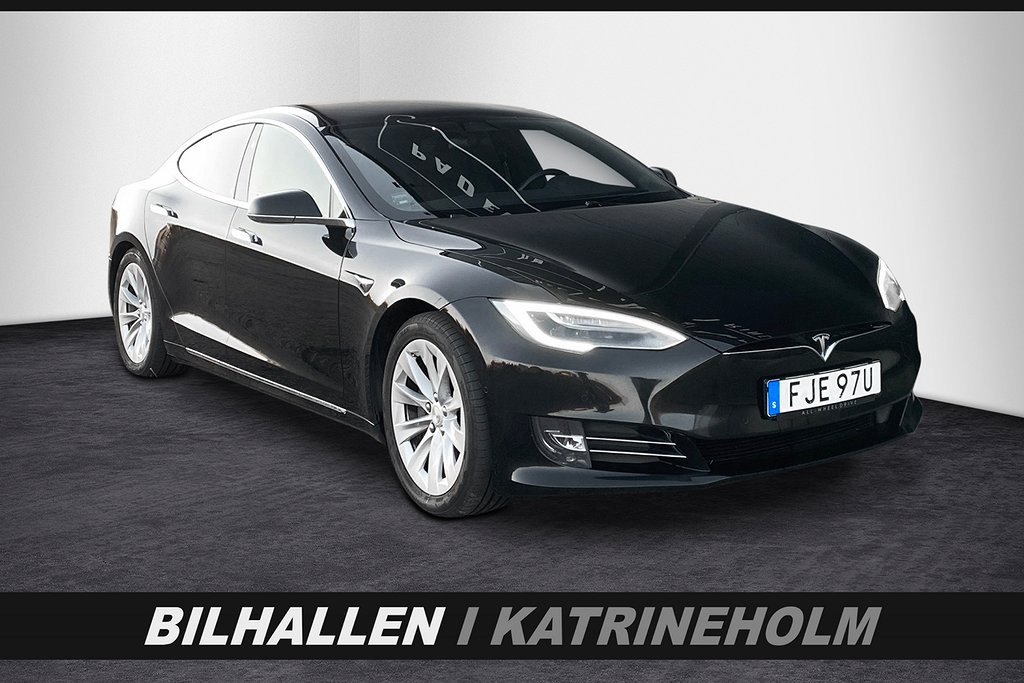 Tesla Model S 75D Köldpaket Autopilot CCS Panorama Luftfjädr