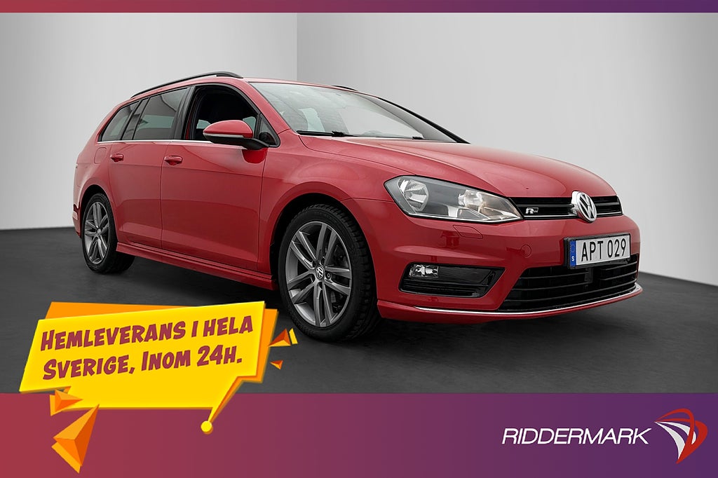 Volkswagen Golf SC 1.4 TSI 140hk R-Line Kamera P-Sensorer