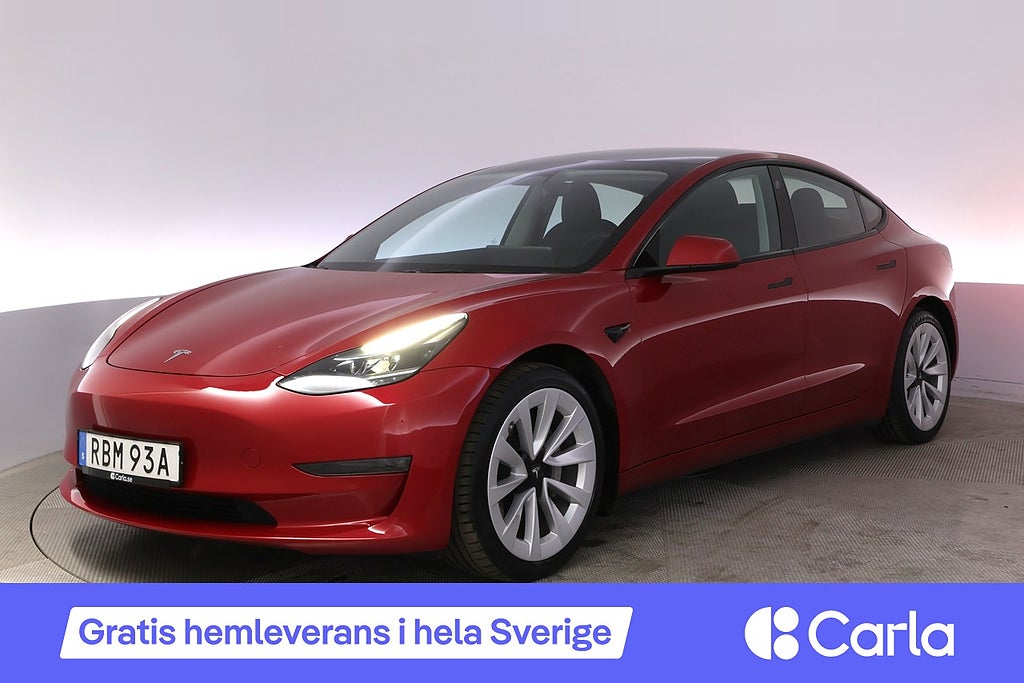 Tesla Model 3 Long Range AWD Refresh Autopilot Drag 4.99%