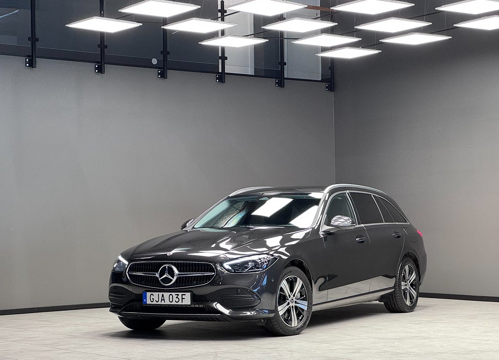 Mercedes-Benz C 300 T e 9G-Tronic / Drag / Värmare