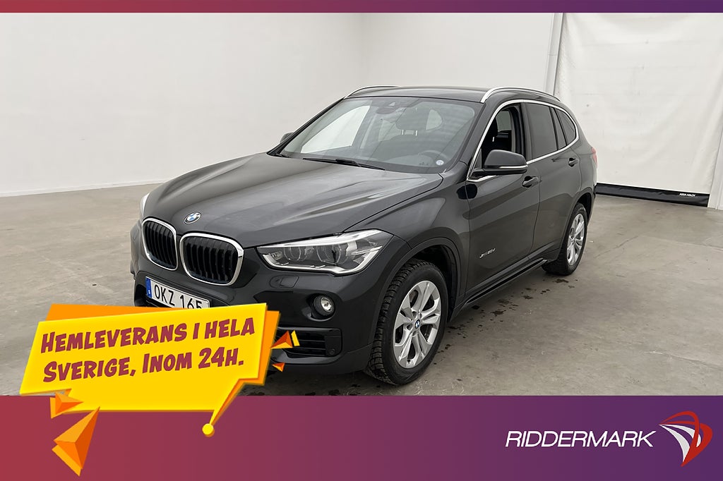 BMW X1 xDrive20d M Sport-Ratt En-Brukare HiFi Kamera Keyless