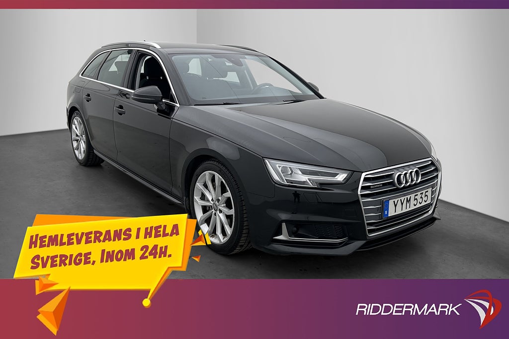 Audi A4 40 TDI Q Proline Sport Värmare Dragkrok Adaptiv-Fart