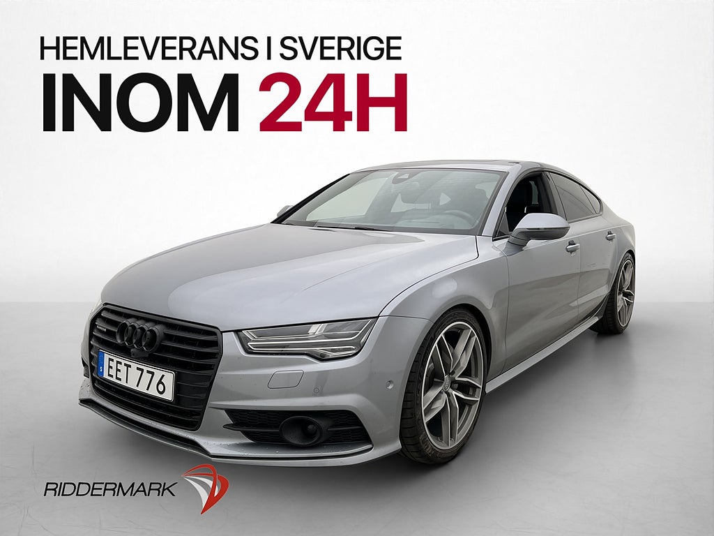Audi A7 Sportback 3.0 TDI V6 S-Line BOSE Taklucka HUD Kamera