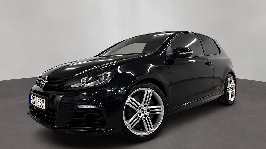 Volkswagen Golf VI 3-dörrars R 2.0 TSI 4Motion *1 Ägare | Låga miltal