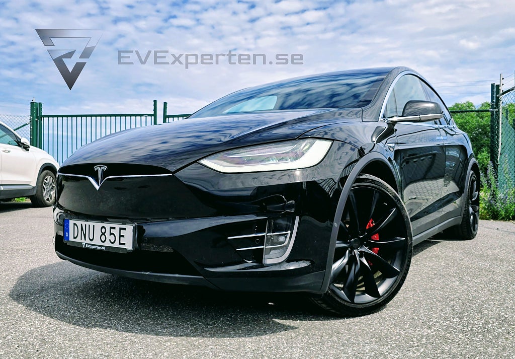 Tesla Model X Performance Ludicrous+ Raven 6-sits 22" Drag Pano CCS