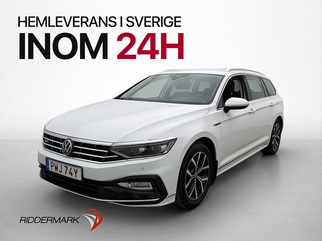 Volkswagen Passat 200hk 4M R-Line Kamera Cockpit Drag Värm
