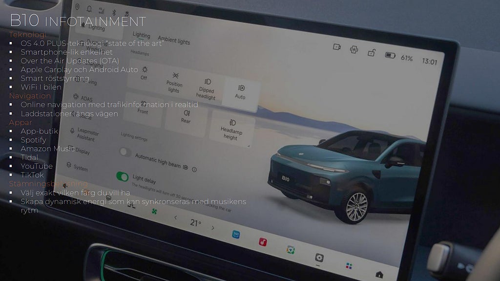Bild på Leapmotor B10 Design EREV Räckvidd WLTP 900km