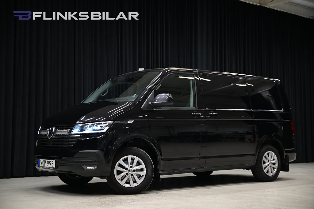 Volkswagen Transporter 4M DSG 150HK Servicebil|Inredd|Dubbeldörr|Moms|SeUTR!!