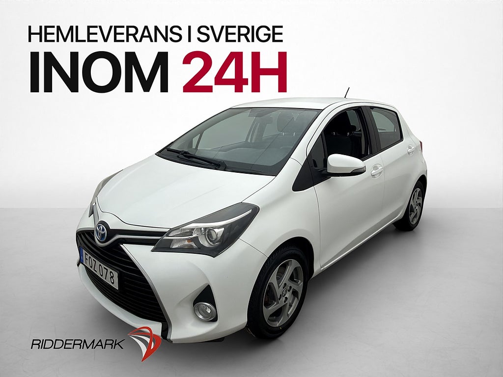 Toyota Yaris Hybrid 101hk Active Backkamera BT 0,33l/mil