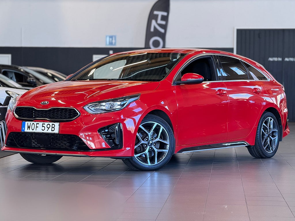 Kia ProCee'd GT-Line / Backkamera / Rattvärme / NAV / Carplay