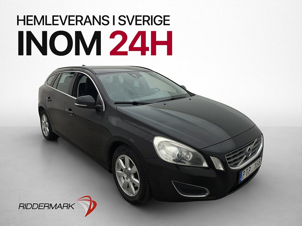 Volvo V60 D3 Momentum Drag D-Värm P-sensor Halvskinn