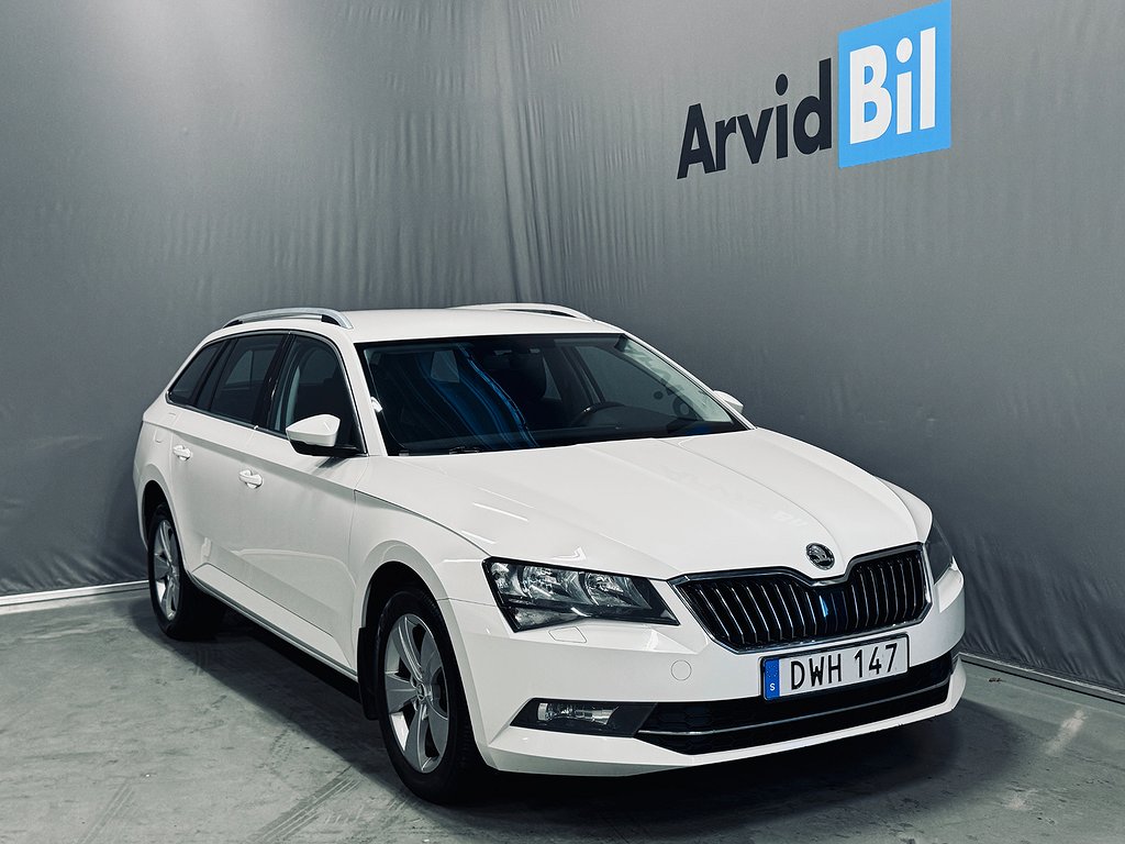 Skoda Superb Kombi 2.0 TDI Ambition D-Värm Drag ACC GPS PDC  