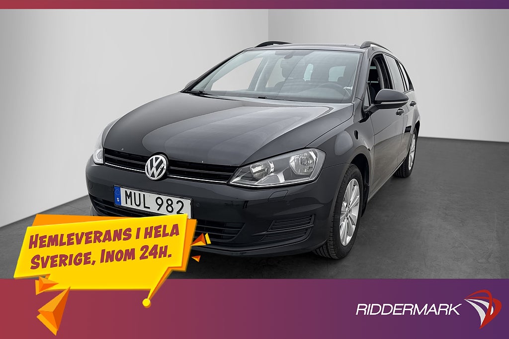 Volkswagen Golf Sportscombi TSI 110hk Pano P-Värmare Drag