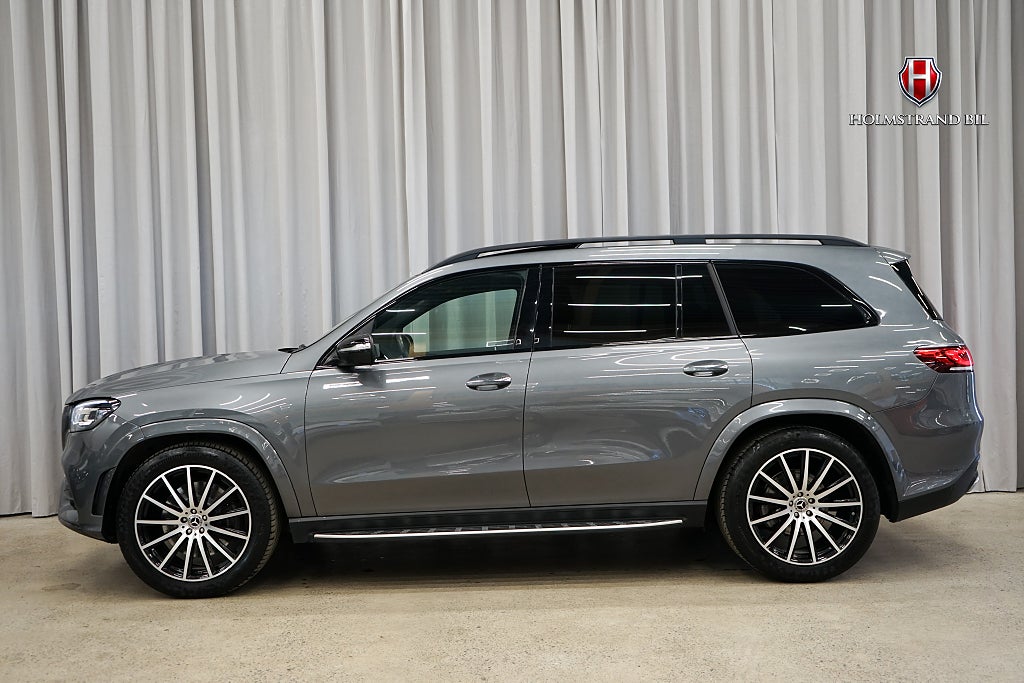 Mercedes-Benz GLS 400 d 4M 7-sits AMG Pano HUD 360 Massage Drag Burmester