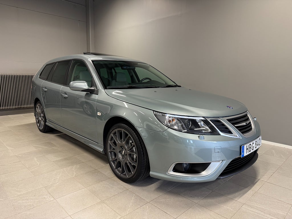 Saab 9-3 SportCombi 2.0 T XWD Aero Taklucka Navi Skinn Bose
