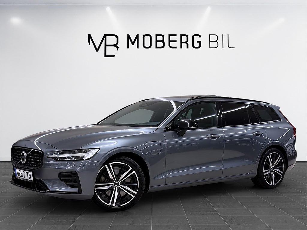 Volvo V60 Recharge T6 341hk AWD R-Design Pano 2 års garanti!