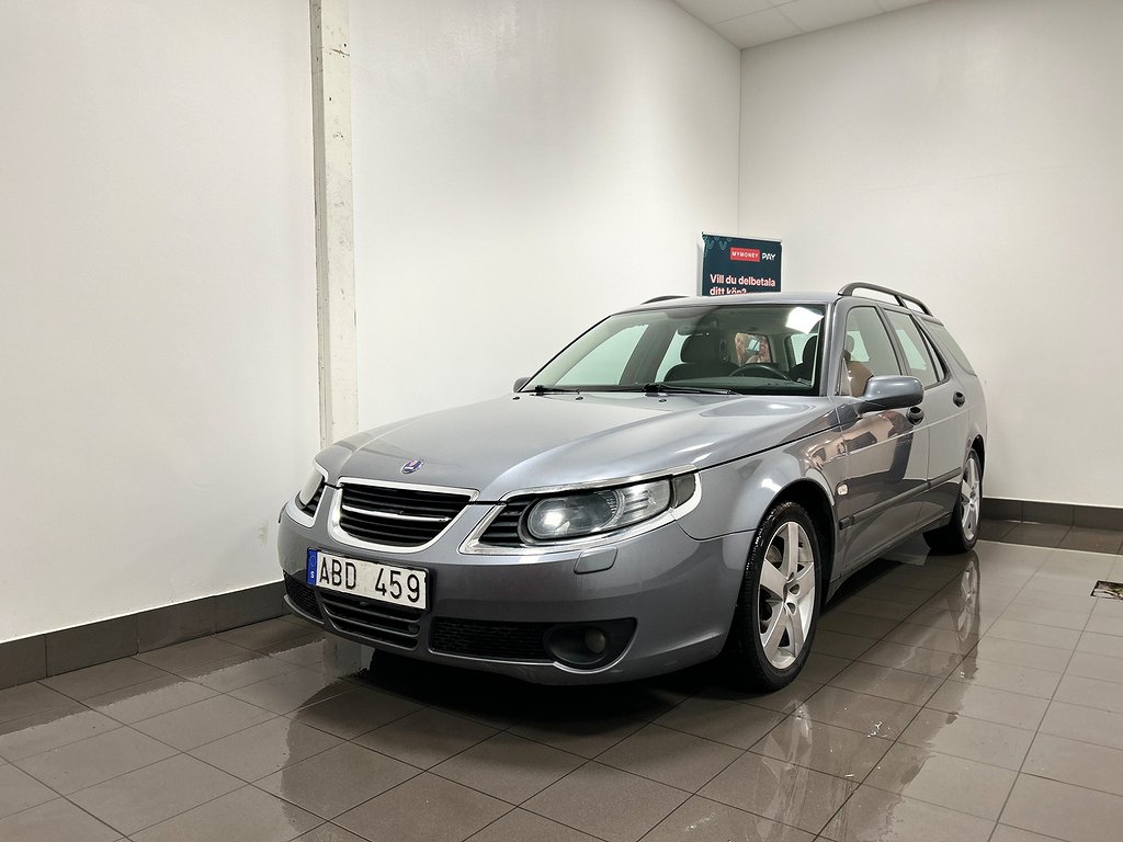 Saab 9-5 SportCombi 2.3TBioPowerLinear|M-värme|Helskinn|Drag