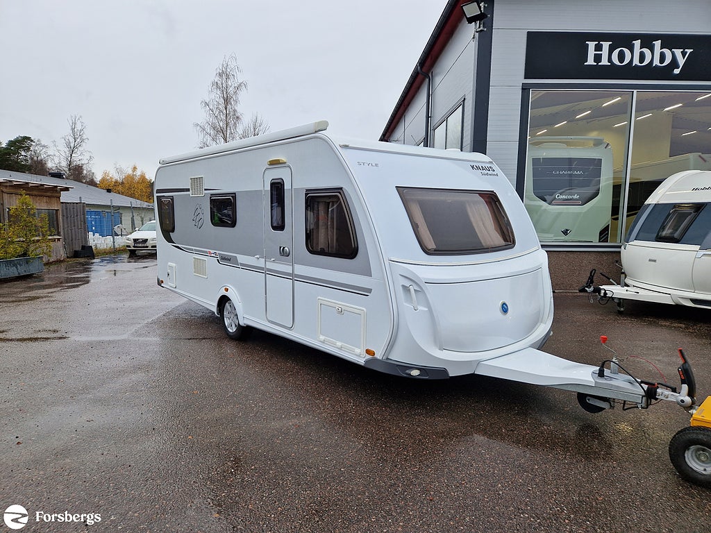 Knaus 580 QS Südwind // Barnkammare, Förtält, markis